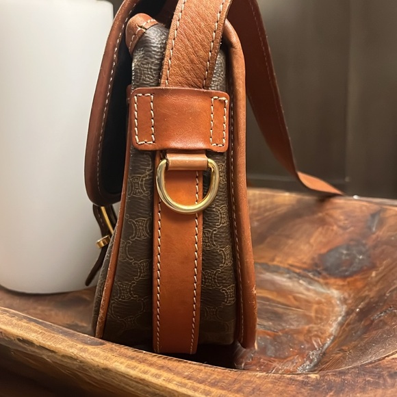 Céline BUNDLE!!🤎Brown Coated Canvas Macadam Bag & Wallet BUNDLE🤎🤎Authentic - Picture 8 of 17